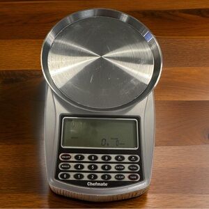 Rare Chef mate Scale To Weigh Food and Manage Portions Double AA Batteries